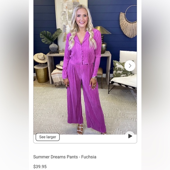 Fuchsia set NWT - Picture 3 of 6